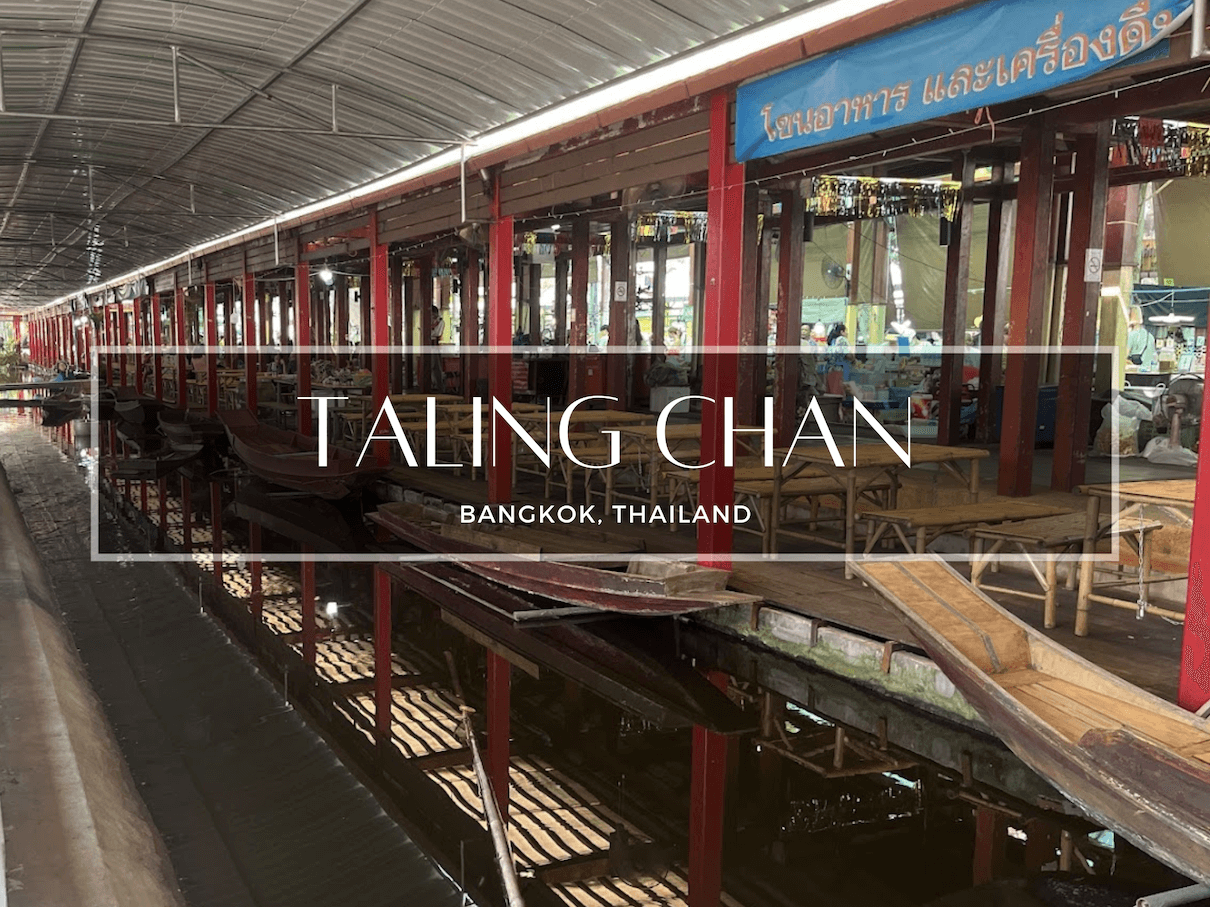 A Visit & Review of Taling Chan Floating Market in Bangkok